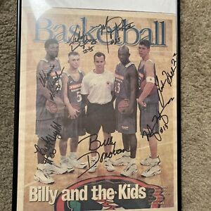 Florida Gator Auto Autograph Newspaper Udonis Haslem Mike Miller Billy Donovan