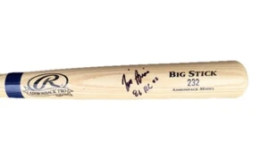 Tim Raines Signed (86 Silver Slugger & Batting Champ) Rawling Big Stick Bat JSA - Picture 1 of 3