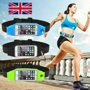Travel Gym Waist Band Belt Pouch Case Holder For Samsung Galaxy S23/S22 - Picture 1 of 11