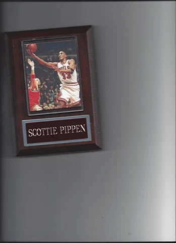 SCOTTIE PIPPEN PLAQUE CHICAGO BULLS BASKETBALL NBA Cover
