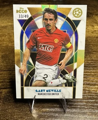 Topps UCL Deco Champions League 2024 Gary Neville Legends /49 Foto 1 de 2