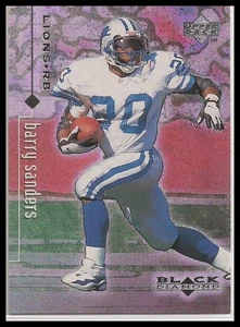 Upper Deck Black Diamond 1998 edición novato #28 Barry Sanders - Imagen 1 de 2