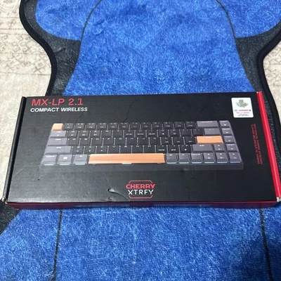 Cherry MX-LP 2.1 Compact Wireless RGB Gaming Keyboard MX Silver Speed Switches - Image 1 of 3