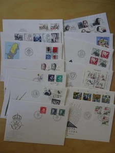 Schweden Jahrgang 1986 FDC komplett (6678) - Bild 1 von 1