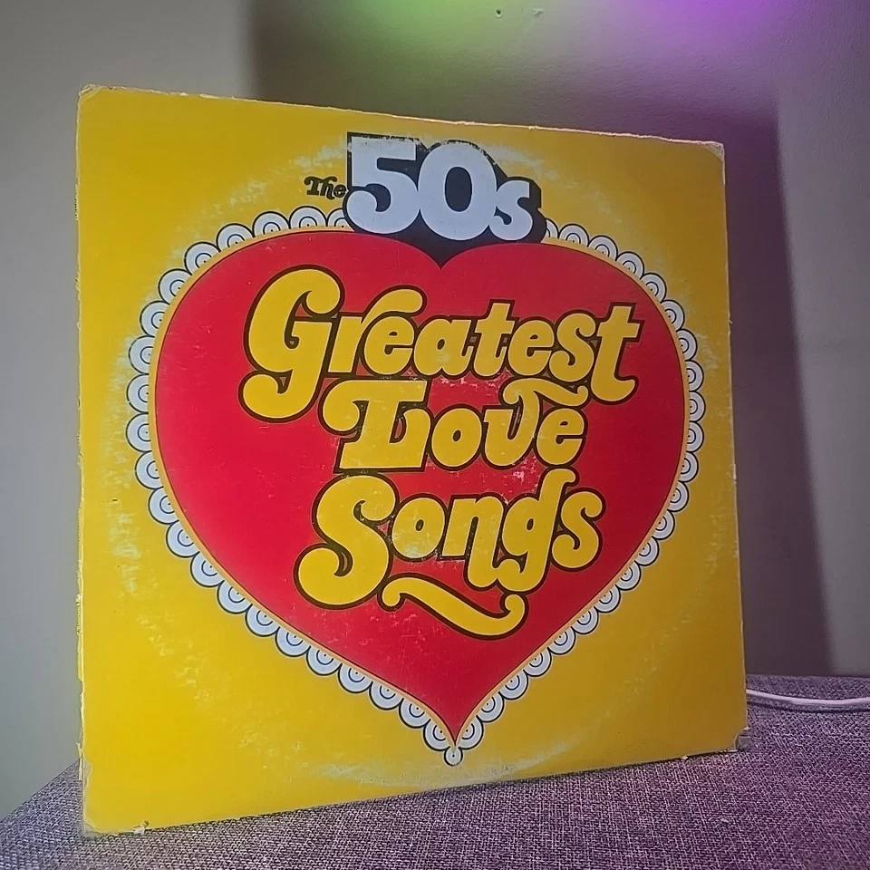 Various–The 50s Greatest Love Songs–1970s Pickwick–SPC 3261 Vinyl Record 2LP - Image 1 of 4