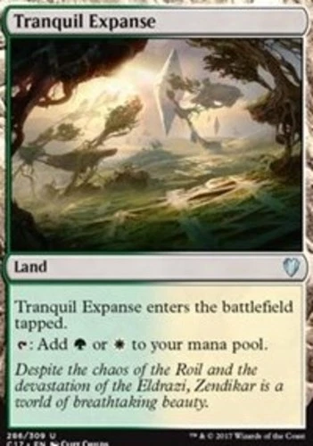 Tranquil Expanse - Commander 2017 #286/309 MTG Magic The Gathering - Image 1 of 1