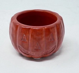 Yankee Candle Pumpkin Jack O’ Lantern 2” Tealight Candle Holder Halloween - Picture 1 of 7