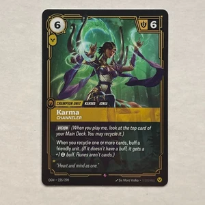 Karma Channeler 235/298 Riftbound League Of Legends Origins Rare Foil NM - Bild 1 von 2