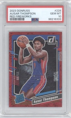 2023-24 Donruss #228 Ausar Thompson Red choice /88 - Image 1 of 2