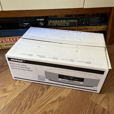 NOS FACTORY SEALED! BOSE Wave Music System Graphite 033975 - Image 1 of 4