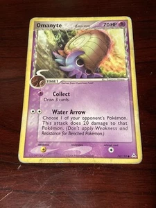 Pokemon Omanyte - EX Holon Phantoms (74/110) - Foto 1 di 2