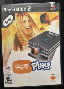 Playstation 2 EyeToy Play 12 Crazy Games 2003 Sony PS2 Disc w/ Manual CIB - Picture 1 of 5