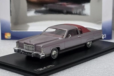 Lincoln Continental Town Coupe 1976 Pink Met 1:43 GLM 101601 EXTREMELY RARE!! - Image 1 of 4