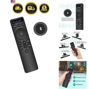 Bluetooth Remote Controller with Backlit Display for Home Theater Soundbars - Picture 1 of 9