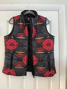 NWT: L-RL: Ralph Lauren Active Vest: Outwear: Black Multi: Large - Picture 1 of 5