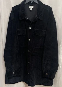Arizona Jean Company Big Tall 3XL Baumwolljacke Cord schwarz 4pckt Neu mit Etikett schwer - Bild 1 von 6