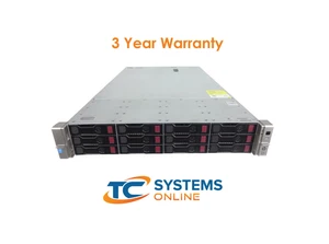 HPE DL380 G9 12LFF 2xE5-2643v3 3,4GHZ = 12Cores 128GB 12x3TB 6G SAS - Bild 1 von 2