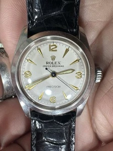 Rolex Oyster Speedking Stainless Steel 6056 Mechanical 30mm Men's Watch Vintage - Picture 1 of 20