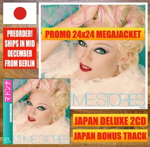 JAPAN PROMO MEGAJACKET+ BEDTIME STORIES THE UNTOLD CHAPTER 2 CD MADONNA PREORDER - Picture 1 of 5