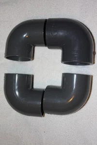 1.5 Inch Pressure Pipe And Fittings For Koi Ponds And Koi Pond Filtration x4 - Picture 1 of 1