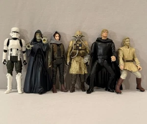 Star Wars Action Figuren 3,75 6 Stück Palpatine, Skywalker, Obi-Wan, Jyn Erso - Bild 1 von 4