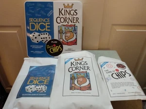 Jax 2001 Secuencia Dados/Reyes en la Esquina/Juego de Fichas Juego Lata - Nueva Caja Abierta - Imagen 1 de 9
