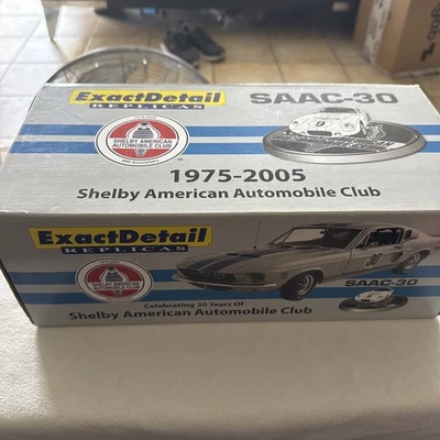 Exact Detail  1967 Shelby GT  350 SAAC  30th Ann.  1/18 - Image 1 of 4