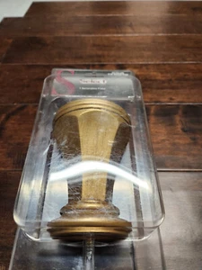 Select Mission Finial for 2-1/4" Pole.  23-133-23 with Vintage Gold Finish. - Picture 1 of 2