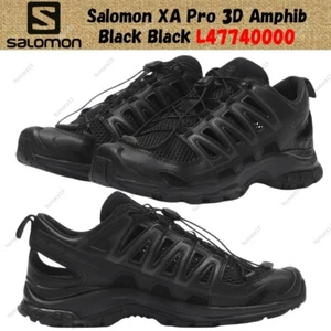 Salomon XA Pro 3D Amphib Black Black L47740000 Men's Size - Picture 1 of 9