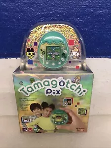 Tamagotchi Pix Nature Green Interactive Virtual Pet Ban Dai New Sealed - Picture 1 of 7