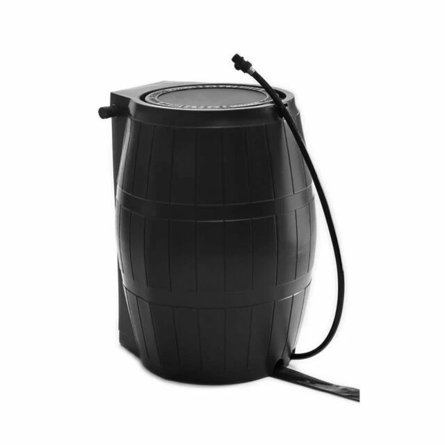 FCMP Outdoor RC4000 45gal Water Barrel - Black