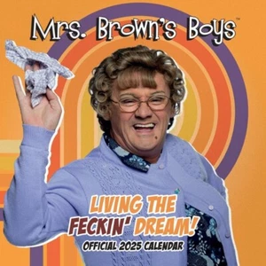 Kalender 2025 Mrs Brown's Boys Monatskalender zur Ansicht quadratischer Kalender offizielles Produkt - Bild 1 von 9