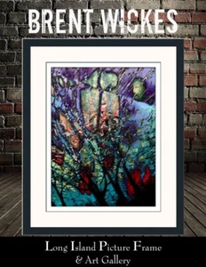 Brent Wickes S/N L/ED Giclee on Paper April Showers Custom Framed - Picture 1 of 3