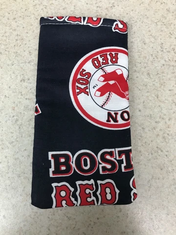 Sunglass / Eyeglass Soft Fabric Case - Boston Red Sox - All Over Print - MLB Cover