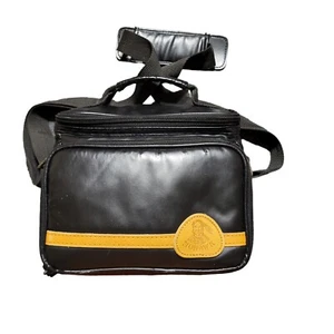Bolso de hombro vintage acolchado negro para cámara Mohawk M-1200 7"" X 6"" X 4 - Imagen 1 de 20