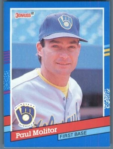 1991 Donruss Milwaukee Brewers Paul Molitor #85b - Picture 1 of 2