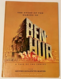 The Story of the Making of Ben-Hur from MGM Charlton Heston 2 Posters 1959 HC - Foto 1 di 17