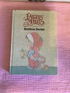Vintage PRECIOUS MOMENTS Bed Time Stores Hard Cover By: Samuel & Jon Butcher  - Picture 1 of 8