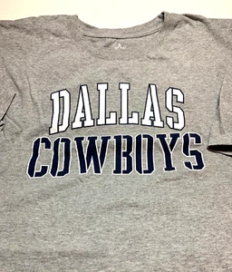 DALLAS COWBOYS * Camiseta corta Slv * Gris jaspeado * 2XL * Vaqueros Auténticos * - Imagen 1 de 5