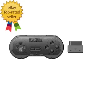 Sn30 2.4G Wireless Gamepad for Original Snes/Sfc (Transparent Edition) - Picture 1 of 9