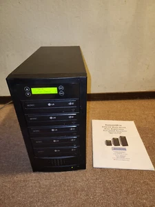 SummitPro LG DVD/CD 5 Multi-Drive Disc Duplicator - 250 GB HD w/ Manual - Works! - Afbeelding 1 van 10