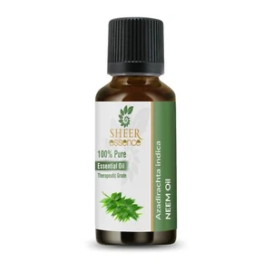 Neem Oil -( 10ML To 30ML)- 100% Pure & Natural Therapeutic Grade Essential Oil - Picture 1 of 5