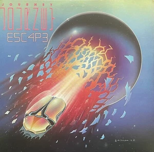 Journey Escape Vinyl Record LP 1981 Original 1st pressing Columbia TC 37408 - Picture 1 of 6