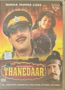 Thanedaar - *Sanjay Dutt *Madhuri Dixit *Jeetendra *Jaya Prada Bollywood DVD - Imagen 1 de 2