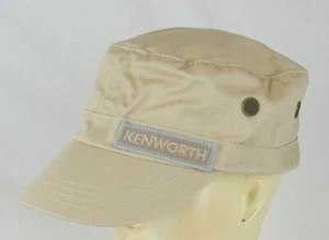 Kenworth Motors BDA solide hellkhaki belüftet Militär Kadetten Kappe/Mütze 100 % Baumwolle - Bild 1 von 12
