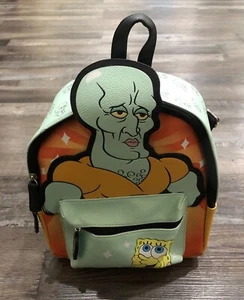 Concept One SpongeBob Schwammkopf Mini Rucksack hübsch Thaddäus NEU mit Etikett - Bild 1 von 6