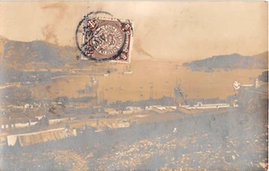 c.1905 RPPC Bird's Eye View Harbor Shanghai ? China - Picture 1 of 2