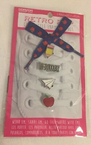 Retro Pop Cool Little Enamel Things shoelaces & 4 charms - Uh-Dorkable - Bild 1 von 4