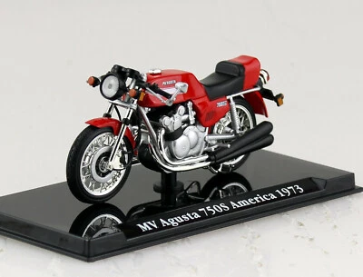 MV Agusta 750S America 1973 Atlas K 1:24 Motorrad- Modell - Bild 1 von 2