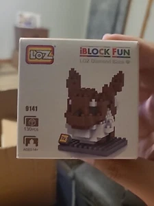 Loz Diamond Blocks Pokemon Nano Block 130 Piece Building Sets - Eevee - Picture 1 of 3